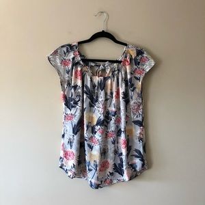 LC Lauren Conrad floral print top